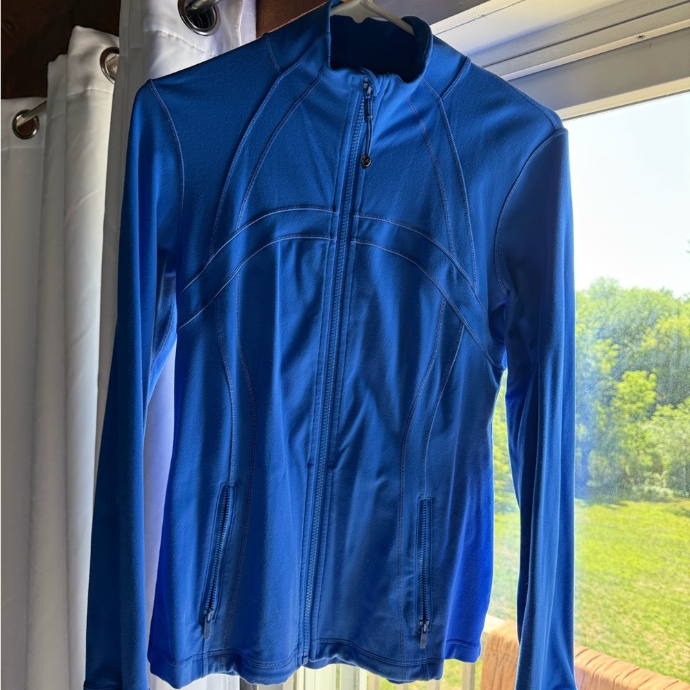 Blue Lululemon Define Jacket NW